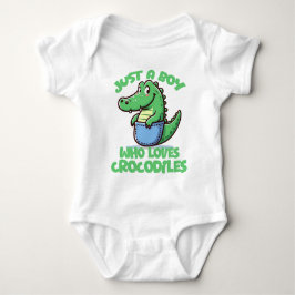 Just A Boy Who Loves Crocodiles T Shirt