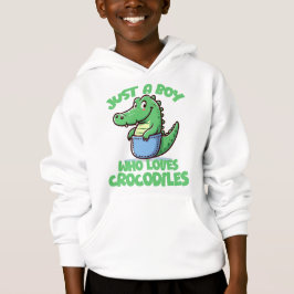 Just A Boy Who Loves Crocodiles T Shirt