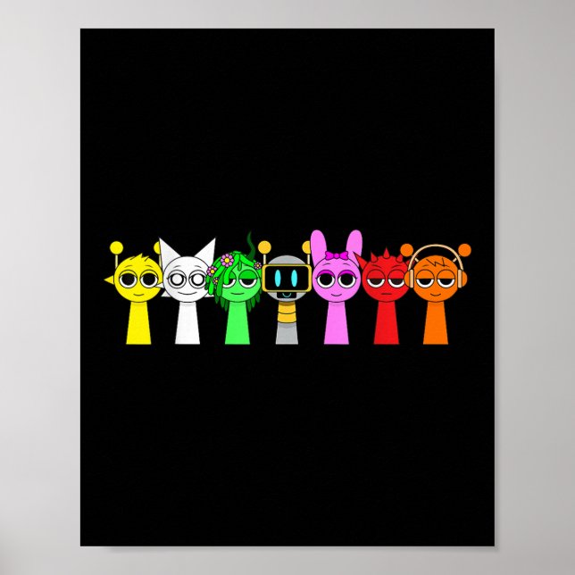 Just A Boy Who Loves Sprunky Funny Sprunky Game  Poster (Framsidan)