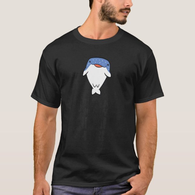 Just a Boy Who Loves Whale Sharks T Shirt (Framsida)