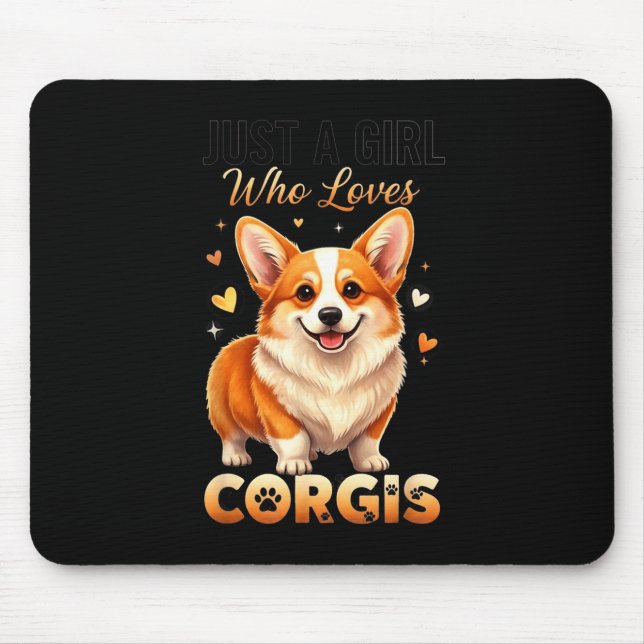 Just A Girl Who Loves Corgis  Musmatta (Framsidan)