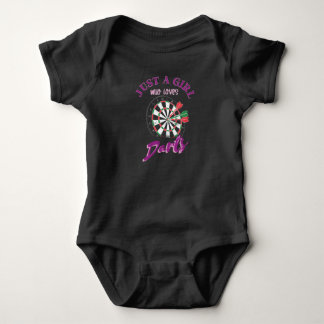 Just A Girl Who Loves Darts T Shirt