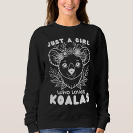 Just a Girl who Loves Koalas T Shirt