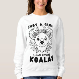 Just a Girl who Loves Koalas T Shirt
