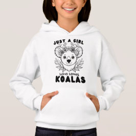 Just a Girl who Loves Koalas T Shirt