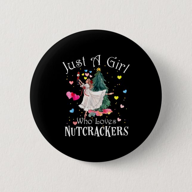 Just A Girl Who Loves Nutcrackers Funny Ballet Chr Knapp (Framsida)