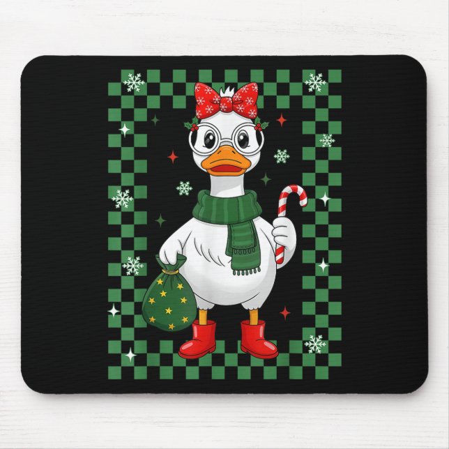 Just A Jolly Goose Christmas Silly Goose Funny Xma Musmatta (Framsidan)