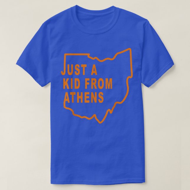 Just a kid from Athens Ohio Cincinnati Joe Brr Tee (Design framsida)