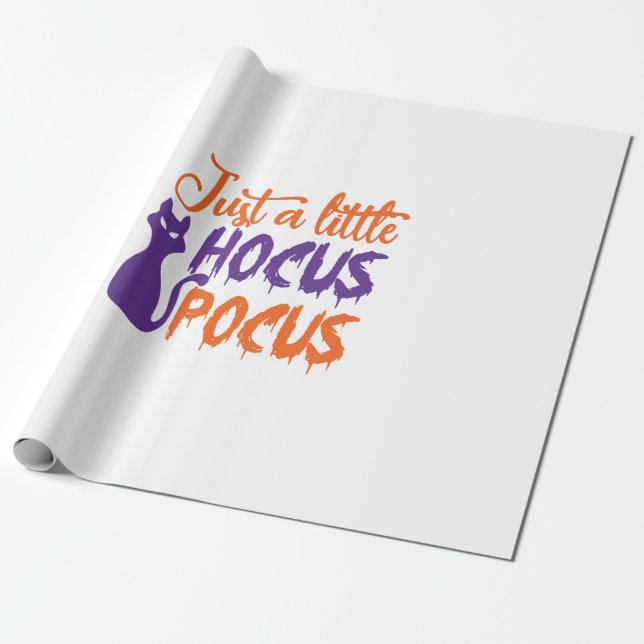 just a little hocus pocus presentpapper (Utrullad)