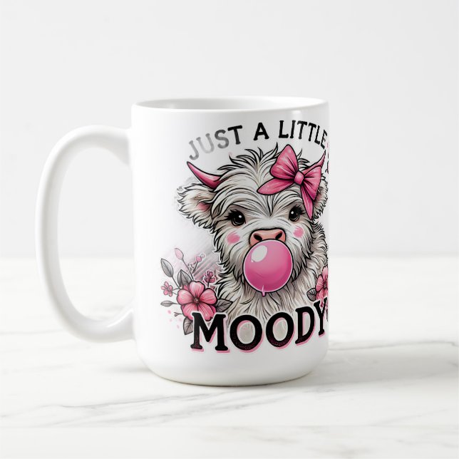 Just A Little Moody Baby Cow Kaffemugg (Vänster)