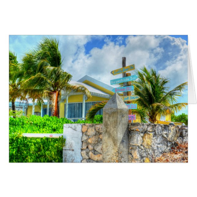 Just Beachy Hälsningskort (Framsidan Horizontal)