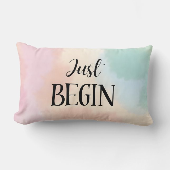 Just Begin Lumbarkudde (Framsida)