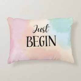 Just Begin Prydnadskudde