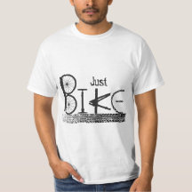 "Just Bike" Graffiti från Bike Parts & Däck Tracks