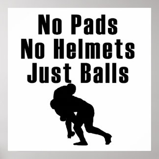 Just Bollar Rugby Poster
