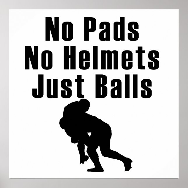 Just Bollar Rugby Poster (Framsidan)