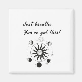 JUST BREATHE/SOL DESIGN MAGNET