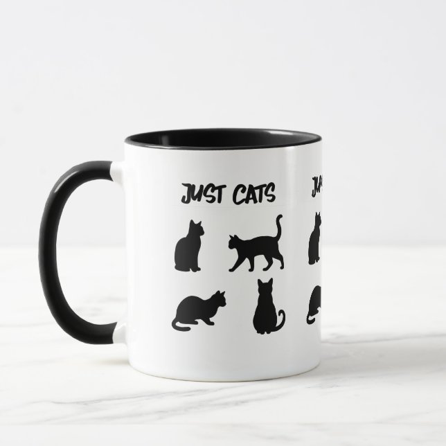 Just Cats – For Cat Lovers Only! Mugg (Vänster)