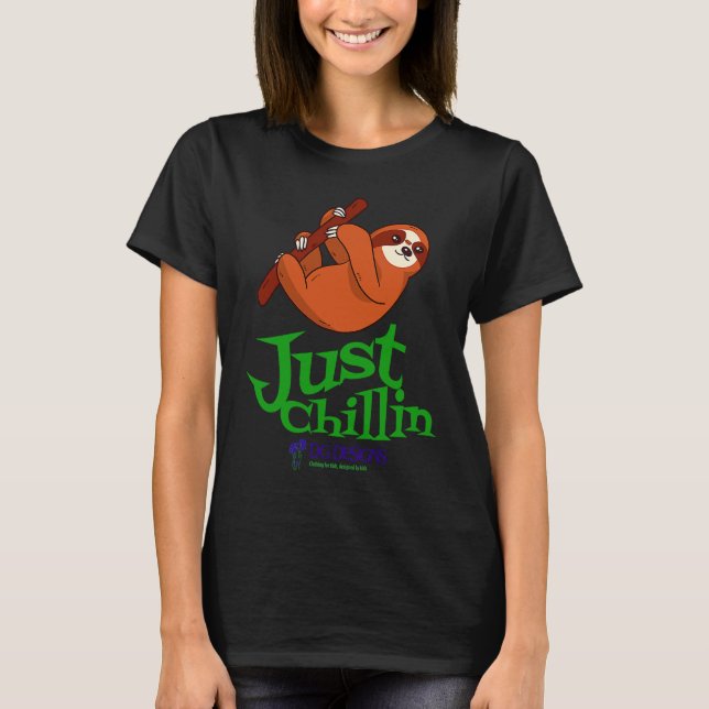 Just Chillin by The Fallible Man Designs T Shirt (Framsida)