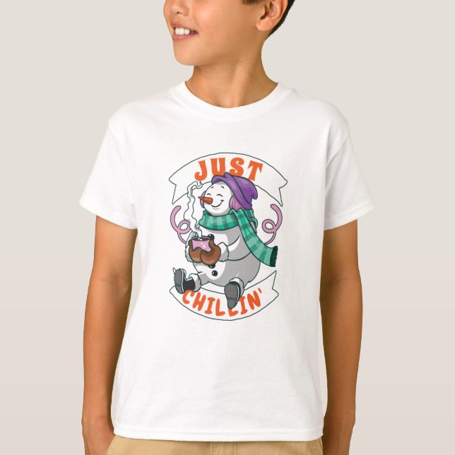 Just Chillin T Shirt (Framsida)