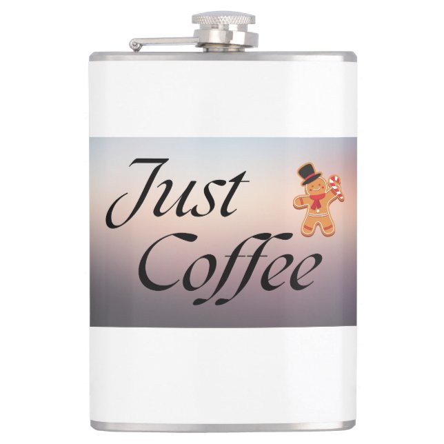 "Just Coffee", citat, kolv, humor, helgdagar Fickplunta (Framsidan)