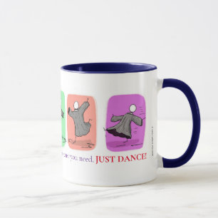 "Just Dance" 11oz-kaffe mugg