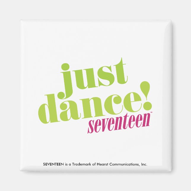 Just Dance - Grönt Magnet (Framsidan)