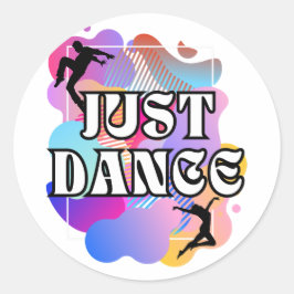 Just Dance Groove Galore Runt Klistermärke