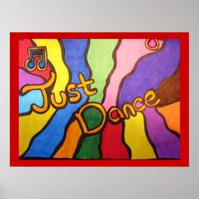 Just Dance Poster (Framsidan)