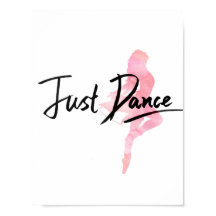 Just Dance Poster (vit)