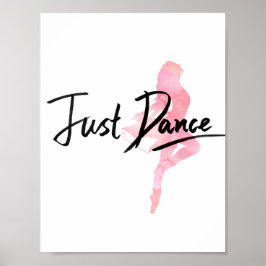 Just Dance Poster (vit)