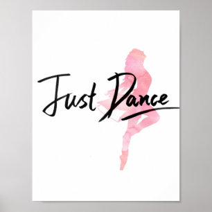 Just Dance Poster (vit)