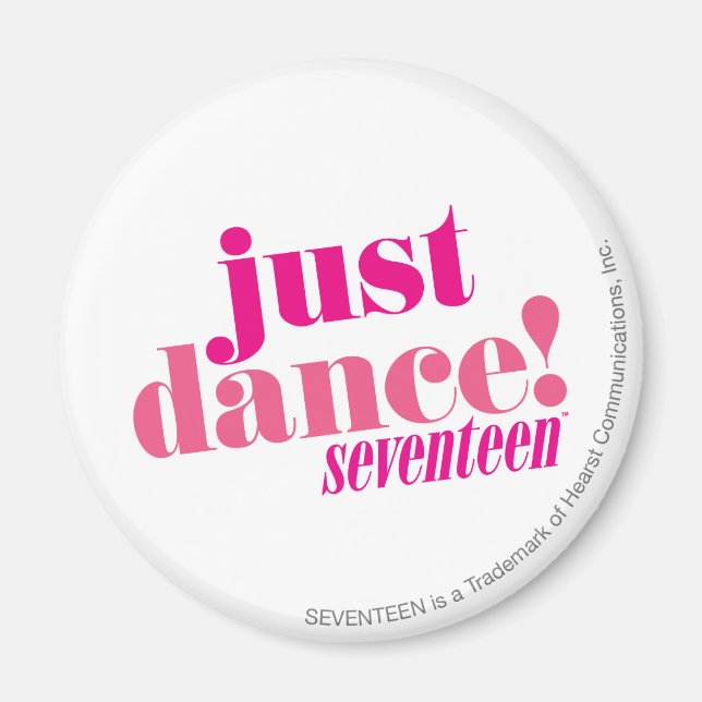 Just Dance - Rosa Magnet (Framsidan)