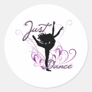 Just Dance Runt Klistermärke