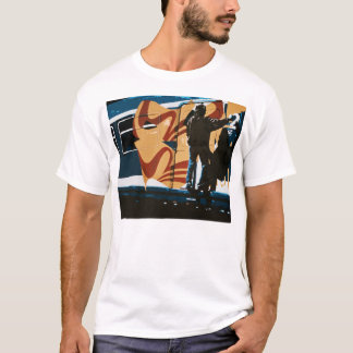 Just do it (Graffiti -Writer at night in action) Tee Shirt