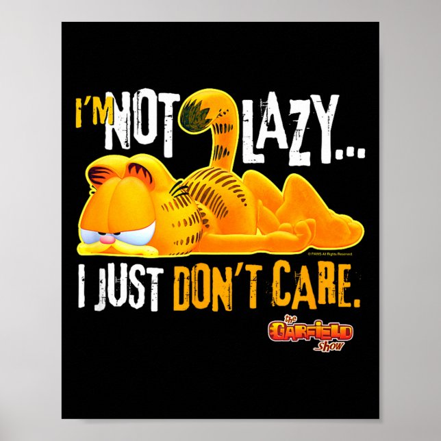 Just Don't Care  Poster (Framsidan)