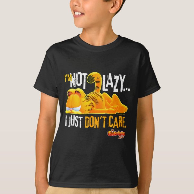 Just Don't Care  T Shirt (Framsida)