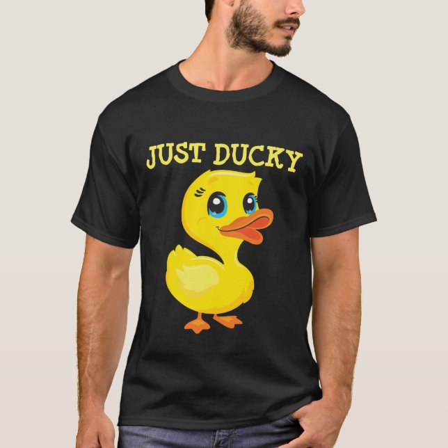 JUST DUCKY RETRO ANKA T-SHIRTS TETS (Framsida)