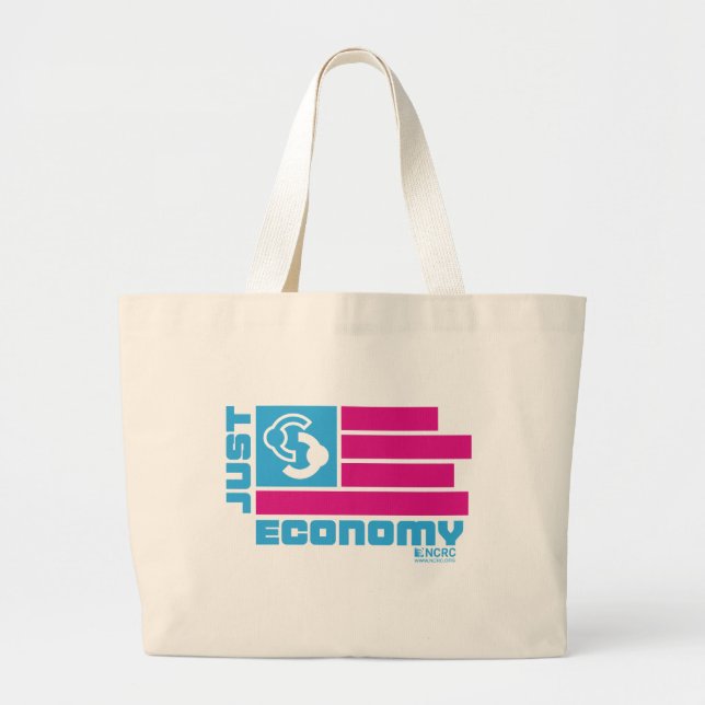 Just Economy Tote Bag Jumbo Tygkasse (Framsidan)
