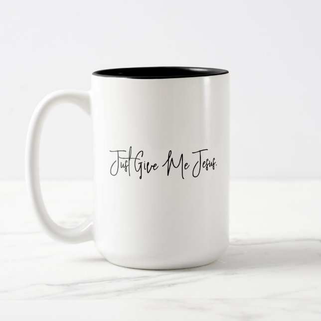 Just ge, Jesus inspirationerande Mugg set (4 av 10 (Vänster)