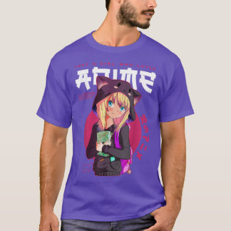 Just Girl Kärlek Anime Sketching Ramen Manga Otaku T Shirt