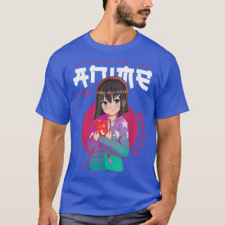 Just Girl Kärlek Anime Sketching Ramen Manga Otaku T Shirt
