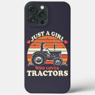 Just Girl som Kärlek Tractor Tractor Älskare Vinta