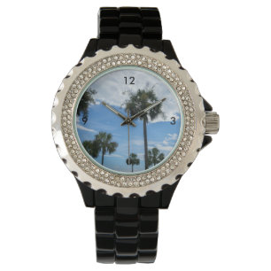 Just Handflatan Träd Armbandsur