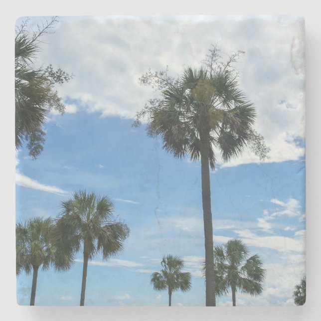 Just Handflatan Träd Underlägg Sten (Framsidan)