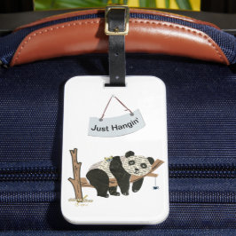 Just Hangin'Luggage Tag - Adiela Akoo Bagagebricka