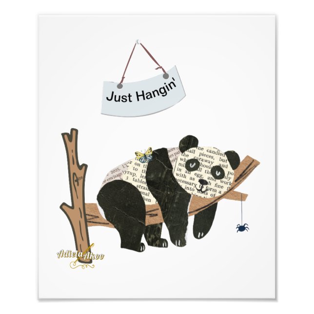 Just Hangin's Photo Print - Adiela Akoo Fototryck (Framsidan)