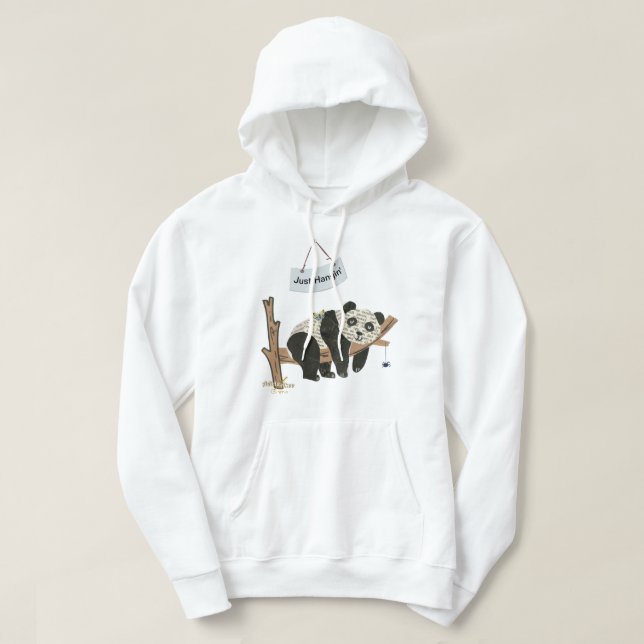 Just Hangin'T-Shirt - Adiela Akoo Hoodie (Design framsida)