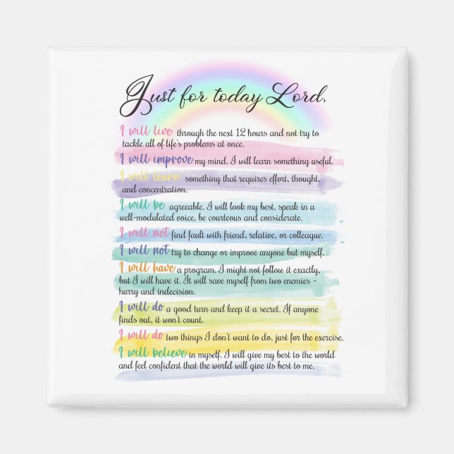 Just i dag, Lord Magnet (Framsidan)