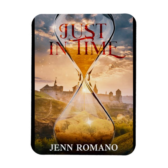 Just in Time Bookcover Magnet (Vertikal)